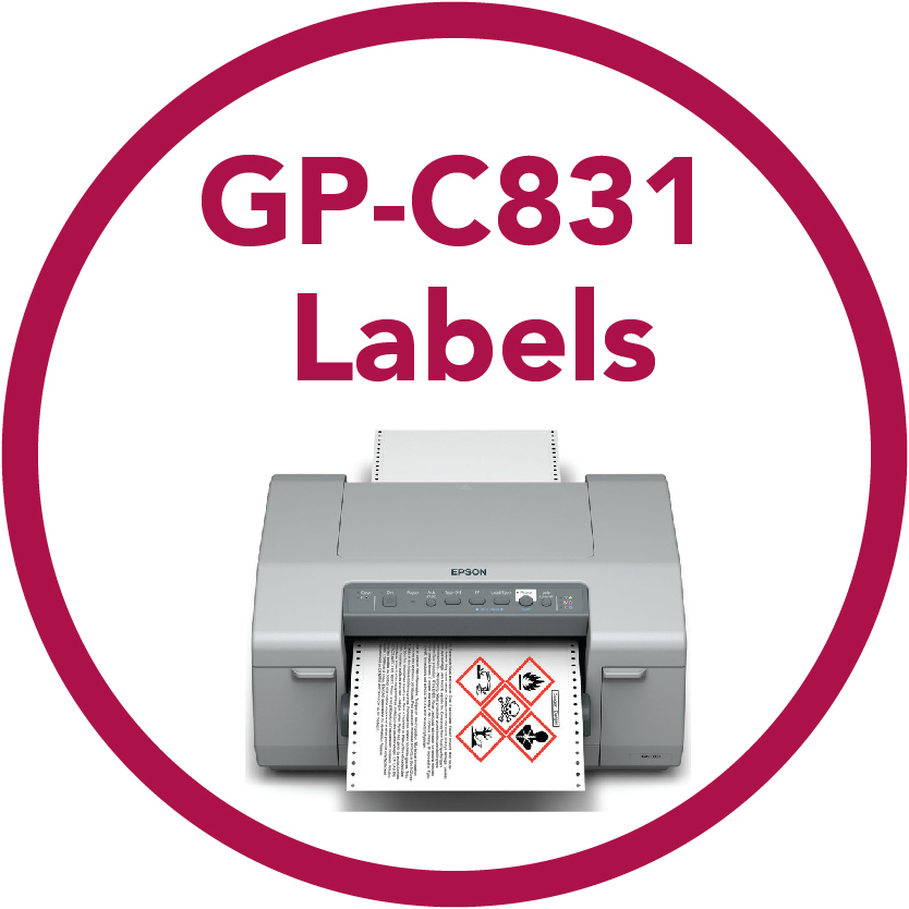 GP-C831 Labels